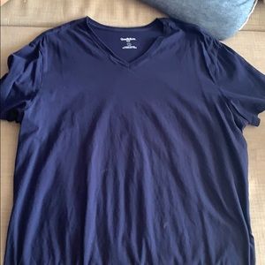 Good fellow v neck short sleeve shirt